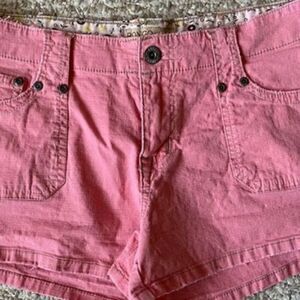 Bongo vintage women's shorts pink orange Sz 9 Juniors